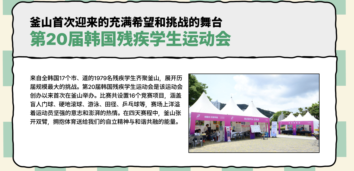 第20届韩国残疾学生运动会 (查看详情)
